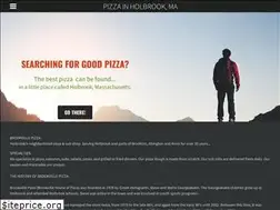 Sites similar to holbrookpizza.com