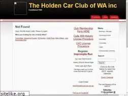 Sites similar to holdencarclub.org.au
