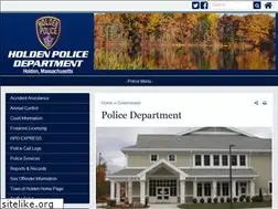 Sites similar to holdenpd.com