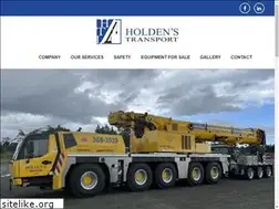 Sites similar to holdenstransport.com