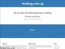Sites similar to holding.com.sg