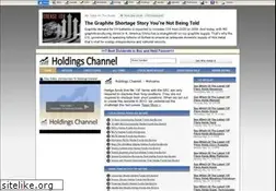 Sites similar to holdingschannel.com