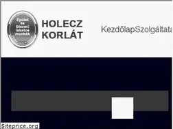 Sites similar to holeczkorlat.hu
