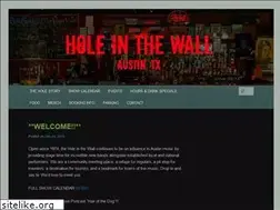Sites similar to holeinthewallaustin.wordpress.com