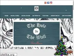 Sites similar to holeinthewalldining.co.uk