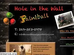Sites similar to holeinthewallpaintballing.com