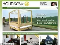 Sites similar to holiday-ruhr.de