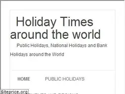 Sites similar to holiday-times.com