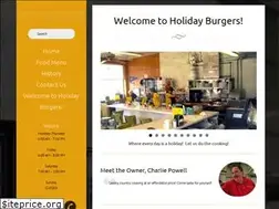 Sites similar to holidayburgers.com