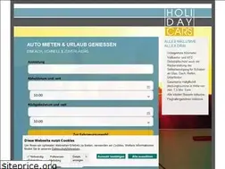 Sites similar to holidaycars.de
