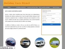 Sites similar to holidaycarsdirect.com