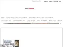 Sites similar to holidayclosedsigns.com