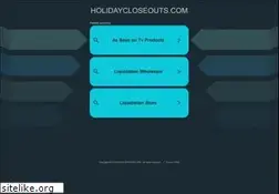 Sites similar to holidaycloseouts.com
