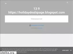 Sites similar to holidaydealspage.blogspot.com