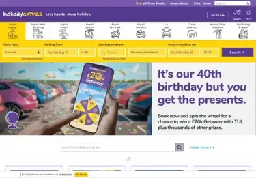 Sites similar to holidayextras.co.uk
