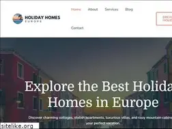 Sites similar to holidayhomes-europe.com
