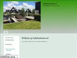 Sites similar to holidayhomes.nl