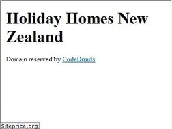 Sites similar to holidayhomes.nz