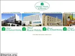 Sites similar to holidayhotelsoman.com