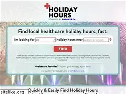 Sites similar to holidayhours.ca