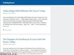 Sites similar to holidayhours.net