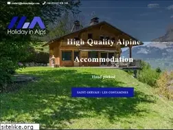 Sites similar to holidayinalps.com