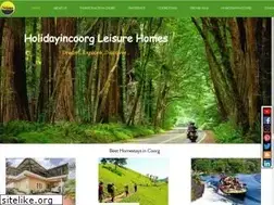 Sites similar to holidayincoorg.com