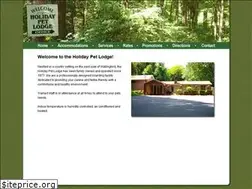 Sites similar to holidaypetlodge.com