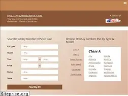 Sites similar to holidayramblerrvs.com