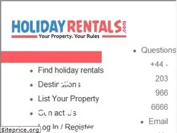 Sites similar to holidayrentals.com