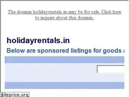 Sites similar to holidayrentals.in