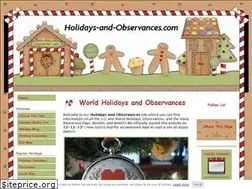 Sites similar to holidays-and-observances.com
