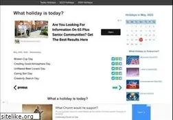 Sites similar to holidays-today.com