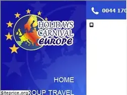Sites similar to holidayscarnivaleurope.com