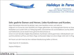 Sites similar to holidaysinparadise.de