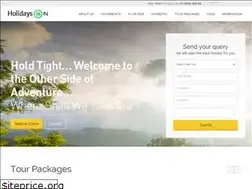 Sites similar to holidayso.in