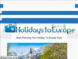 Sites similar to holidaystoeurope.com