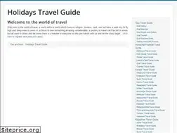 Sites similar to holidaystravelguide.com