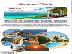 Sites similar to holidaytorent.co.uk