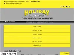 Sites similar to holidayusedcars.com