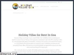 Sites similar to holidayvillasgoa.com