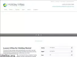 Sites similar to holidayvillasinternational.com