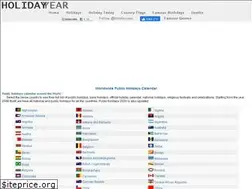 Sites similar to holidayyear.com