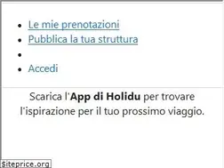 Sites similar to holidu.it
