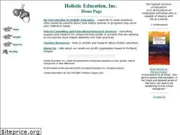 Sites similar to holistic-education.net