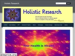 Sites similar to holistic-research.org