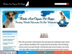 Sites similar to holisticandorganixpetshoppe.com
