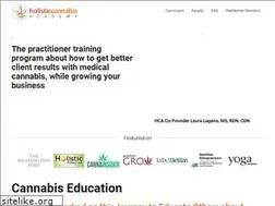 Sites similar to holisticcannabisacademy.com