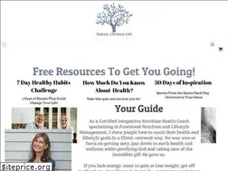 Sites similar to holisticchristianlife.com
