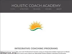 Sites similar to holisticcoachacademy.com